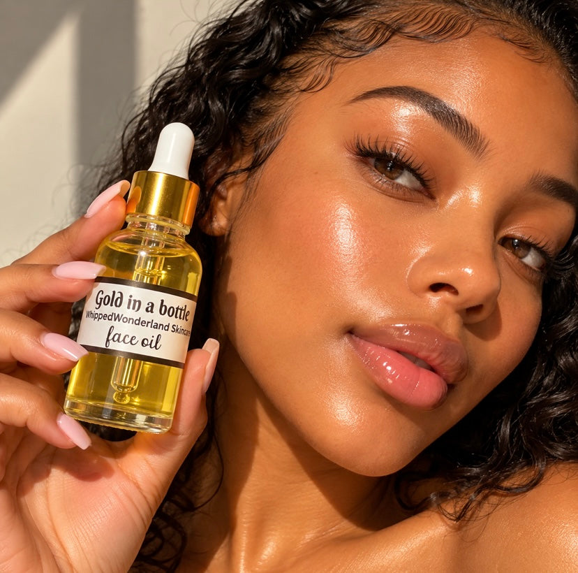 Large Gold in a bottle - Face Serum