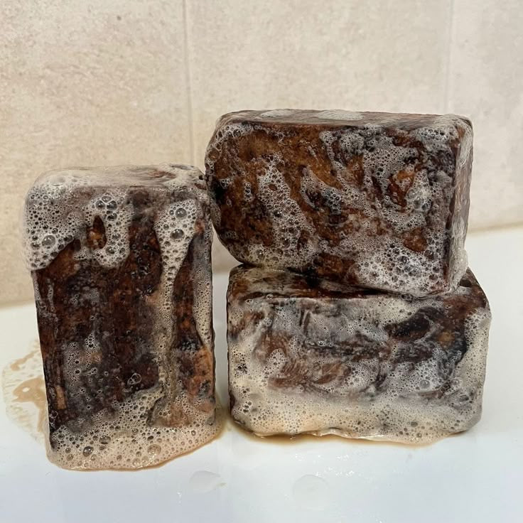 Natural African Black Soap Bar – Detoxifying Face & Body Cleanser for Blemish-Free Skin