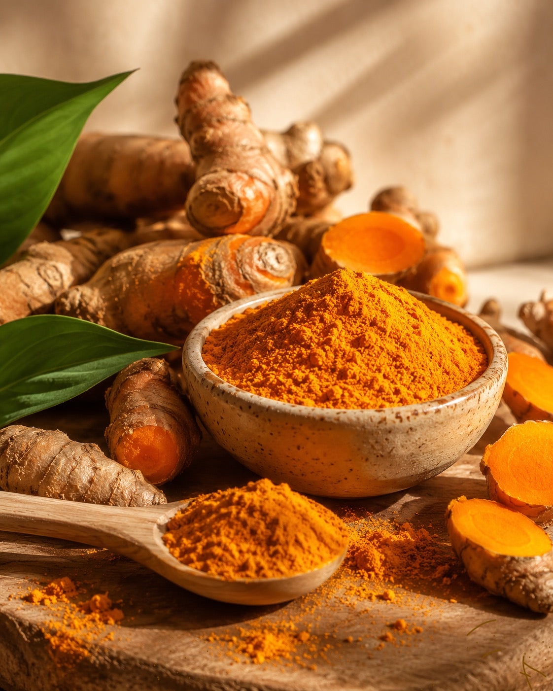 Turmeric skincare products