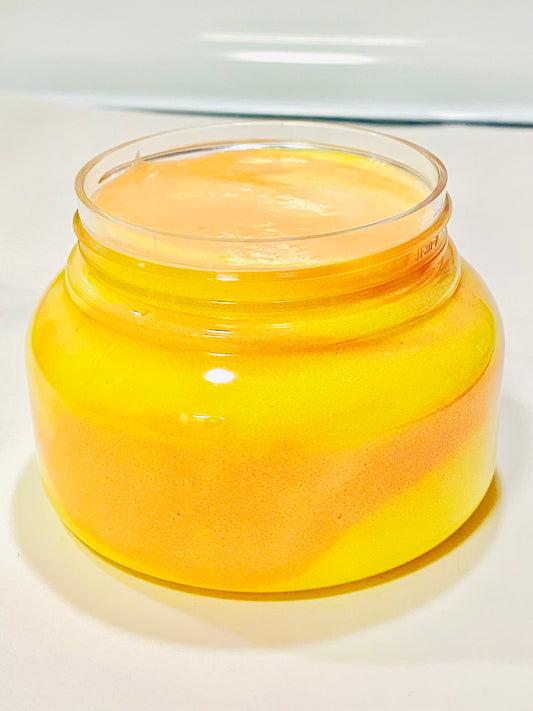 Mango Sorbét- Sugar scrub, Mango sorbet Bodyscrub