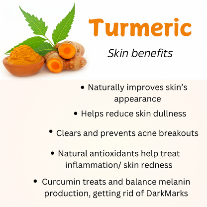 Hello Clear Skin - Turmeric Face soap bar; Hyperpigmentation, Acne, Scarring, Uneven Skin Clearing Soap