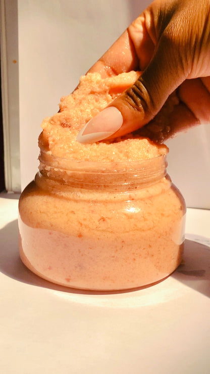 Pink Himalayan Salt Scrub- All-Natural Pink Himalayan Salt Scrub for Radiant, Healthy Skin