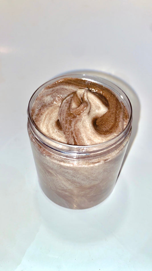 Toasted Marshmallow Sugar Scrub – Moisturizing Body Polish for Dry Skin & Lasting Glow