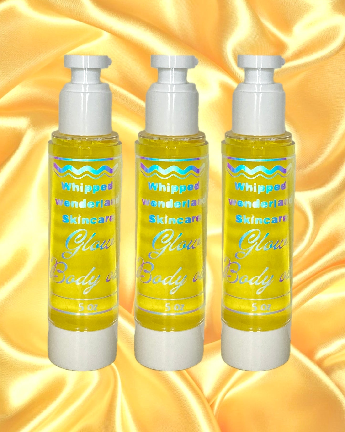 Glow body oil