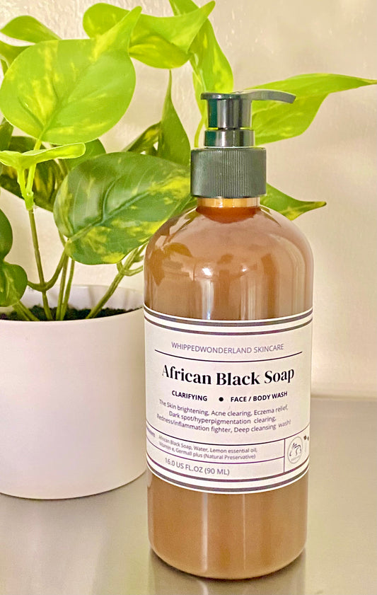 African Black Soap Cleansing Wash